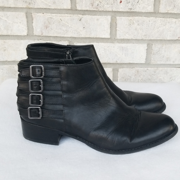 Franco Sarto Shoes - Franco Sarto Black Ankle Boots Size 9